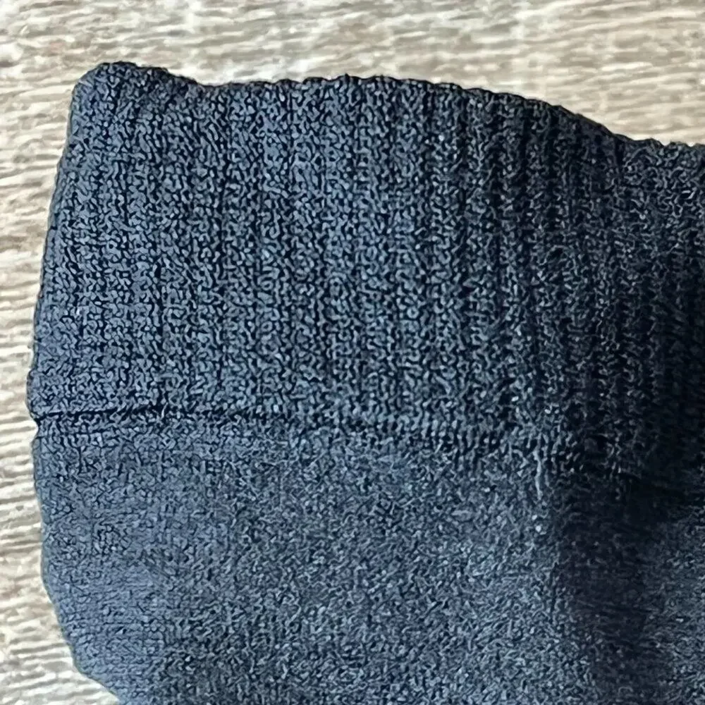J. Crew Solid Black Stretchy Opaque Tight Anklets Ankle Socks Womens NWOT